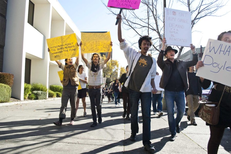 Students demand change in the absence of the Doyle