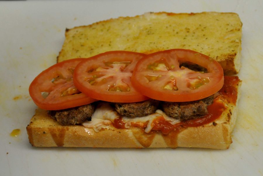 The Meatless Mike, a vegetarian staple on the Ikes menu. 