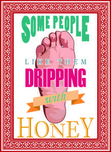 Cut feet loose, keep on your Sunday shoes
