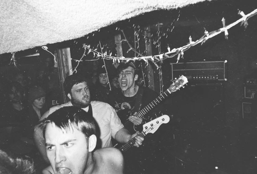 The Malevolent Spells playing at the Hendley Hotel [Vocals: Dante Altamirano, Bass: Neal Carmichael, Guitar: Jordan Lichnovsky] Feb. 21