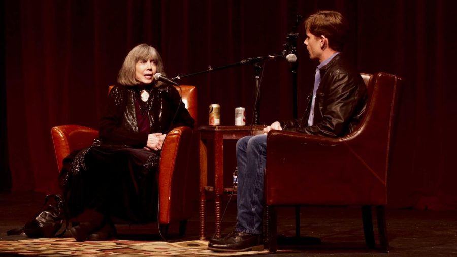 Authors Anne Rice and Christopher Rice speaking about their latest books "Prince Lestat" and "The Vines," respectively.