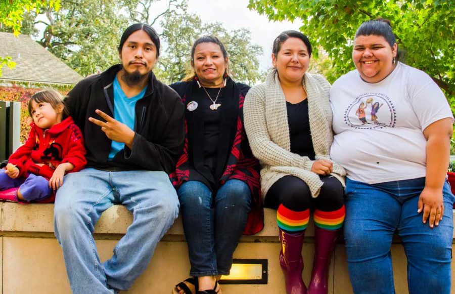 Members of SRJC’s Native American Student Council host a bake sale in drum circle on Nov. 13 as part of Native American Heritage Month.