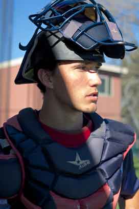 Ryan Haug looks to make an impact from the squat behind the dish in the upcoming 2015 season at SRJC.