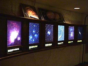 A view inside the Planetarium lobby. 