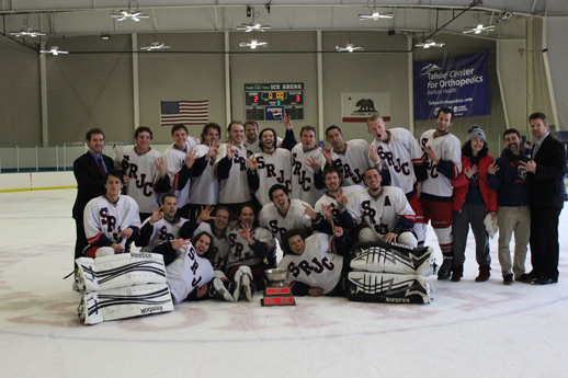 From underdogs to league champs SRJC hockey takes down UC Davis for third straight PCHA title