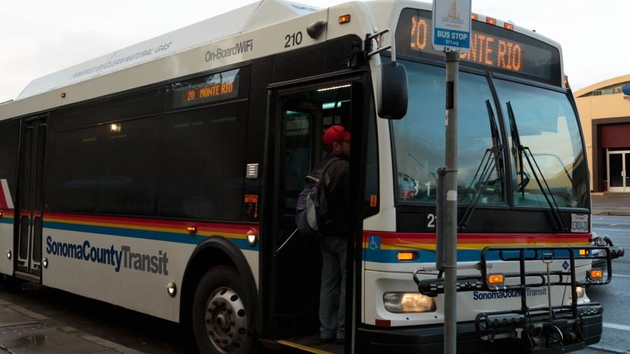 The use of public transit systems by college students is growing, according to the Transportation Research Board of the National Academics. Sonoma County Transit is free to ride for students and veterans.