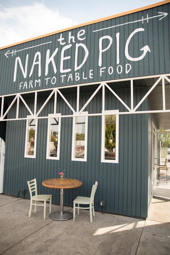 The Naked Pig serves all local farm to table food.