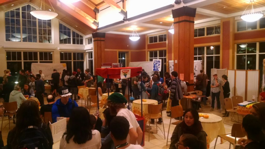Students and faculty flooded the Bertolini dining commons for SRJC's third annual Wellness Fair Oct. 29.