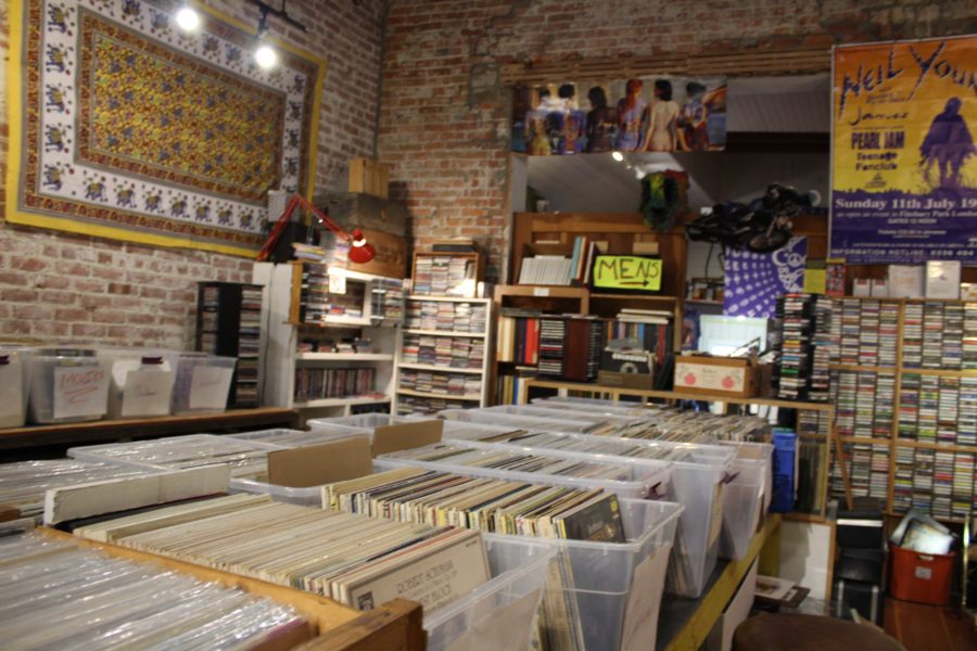 The Thrifty Hippy has vintage records for music aficionados with a taste for retro. 