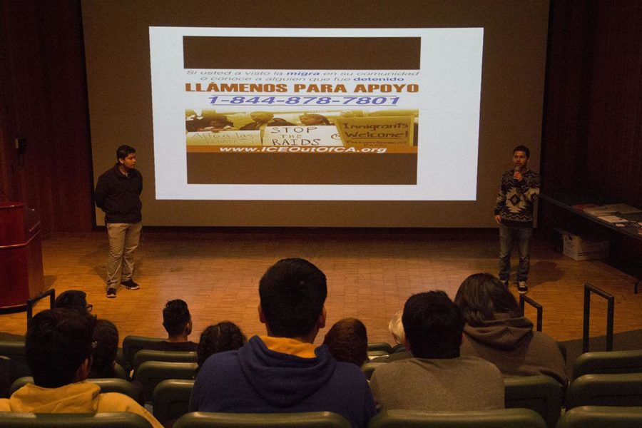 Undocumented Student Union members provide helpful tips on immigrant rights.