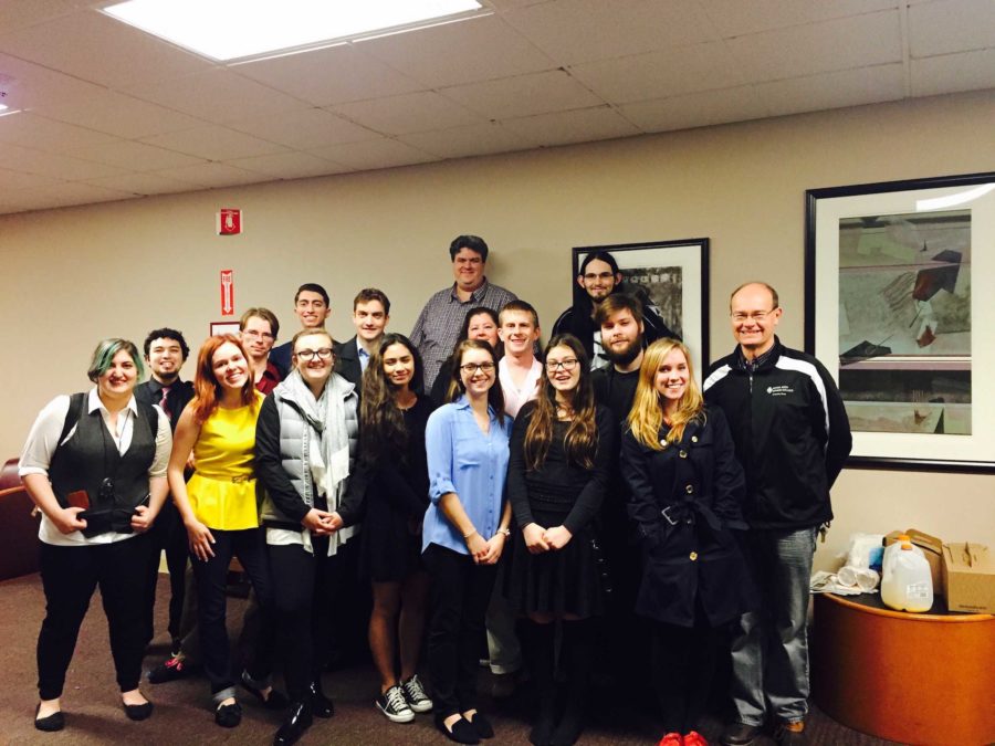 The SRJC Bear Cubs debate team at the January 2016 Santa Clara Tournament. The parliamentary debate team of Tori Sheber and Kevin McDermott-Swanson ranked as the No. 1 two-year team in the nation and  ranked No. 25 among nearly 800 college teams.