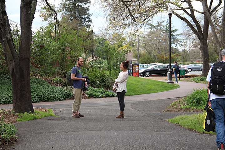 Flirtatious conversations can help ease the transition from strictly classmate to something more serious.