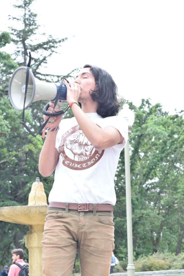 Students march for rent equality