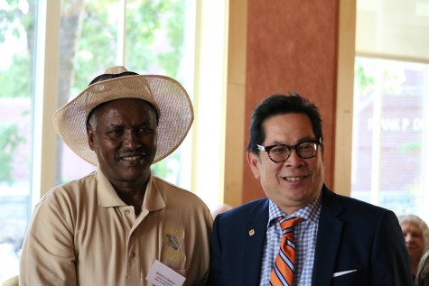 Baheta Gedlu is first generation American in his family to have immigrated from Africa. Gedlu plans to enjoy his family and work on his ranch now that he is retireing from the JC after 10 and a half years of service with the facilities department. 