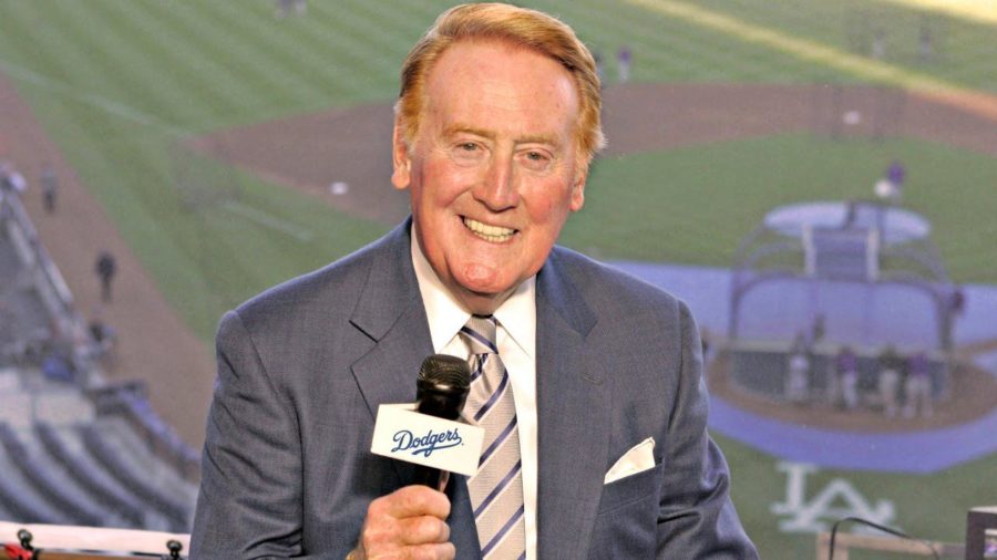 Dodgers%E2%80%99+broadcaster+Vin+Scully+ends+his+67-year+career+after+the+2016+MLB+season.+Scully+owns+the+MLB+record+for+youngest+broadcaster+to+call+the+World+Series%3B+he+did+so+at+the+age+of+25.