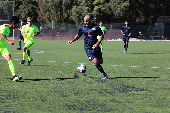 SRJC Men’s Soccer: Ochoa scores two as Bear Cubs beat Cabrillo in home opener