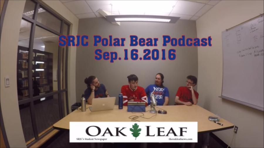 Four Dudes, One Cup: The SRJC Polar Bears Podcast - September 16, 2016