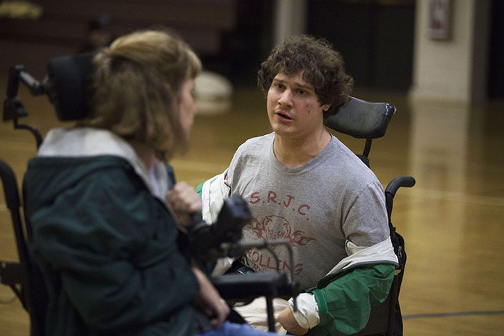 Ian Kinmont is the president and coach of the Rolling Bears Power Soccer club.