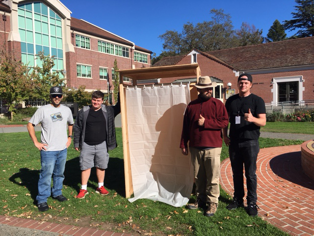 Come check out our Election confessional today in the quad. 