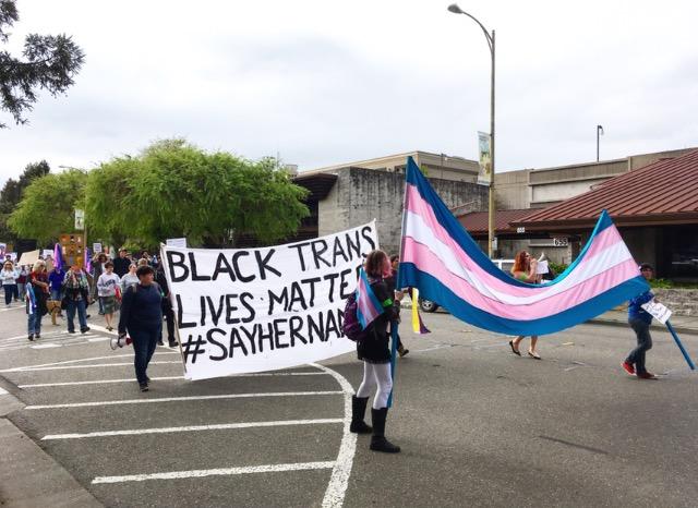 Santa Rosa march for transgender students