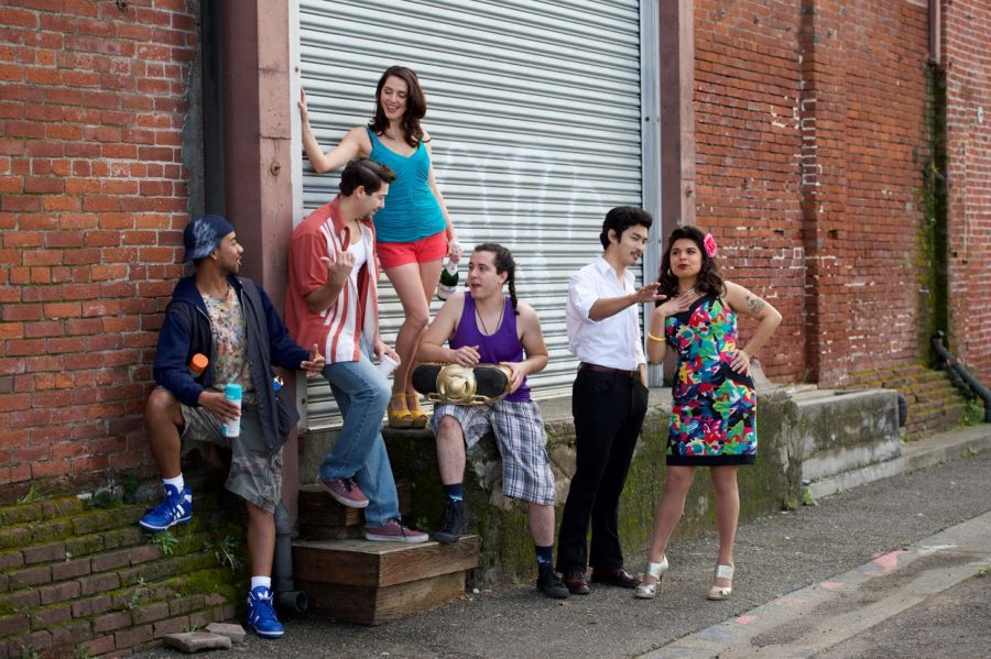 The cast consists of a diverse range of actors of all races, remaining true to the creator's vision.