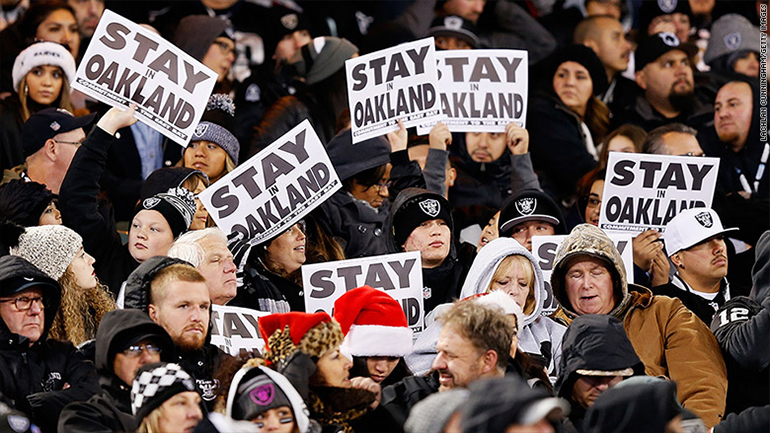 Although+the+Oakland+Raiders+are+moving+to+Las+Vegas+local+fans+still+have+two+years+to+cheer+on+the+Super+Bowl+contenders.