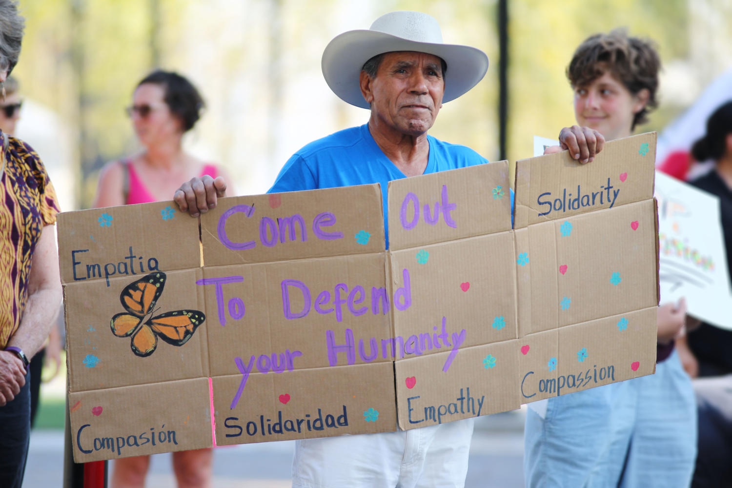 SRJC community members of all ages gathered to remember Andy Lopez and also to protest President Donald Trumps threat to repeal Deferred Action for Childhood Arrivals (DACA) program last semester.