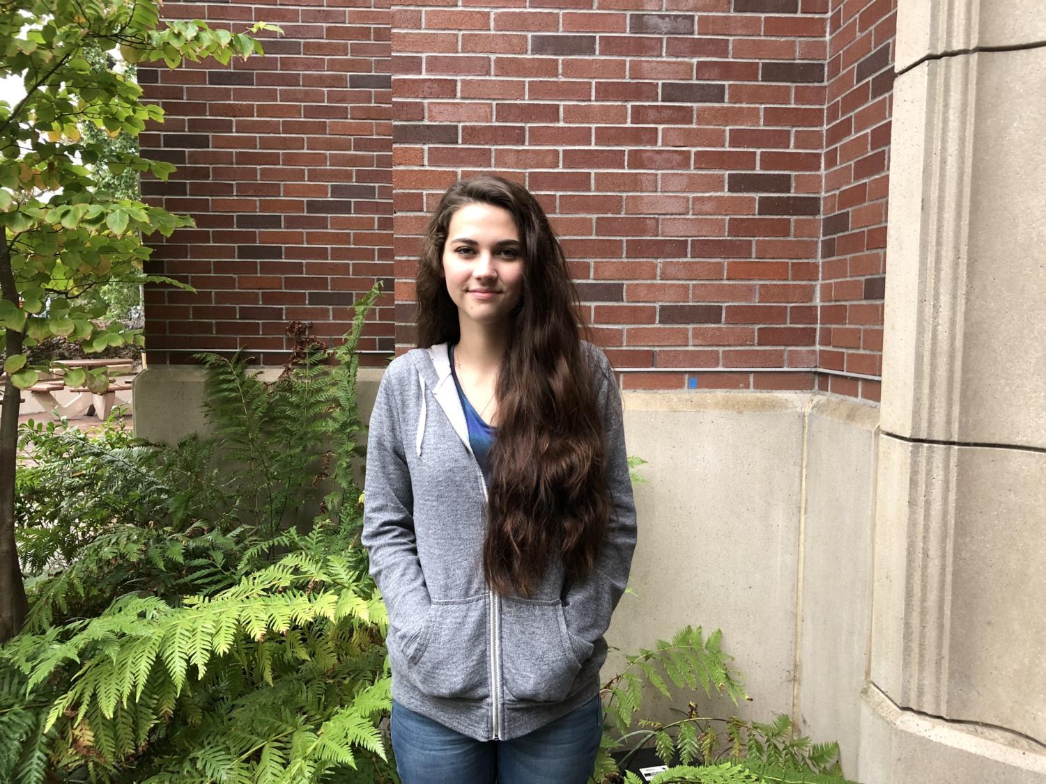 Kiani Bush is trying to resume classes at the SRJC this semester after losing her
home on Oct. 9. She lost all of her school supplies and textbooks in the blaze. PC Rachel Edelstein