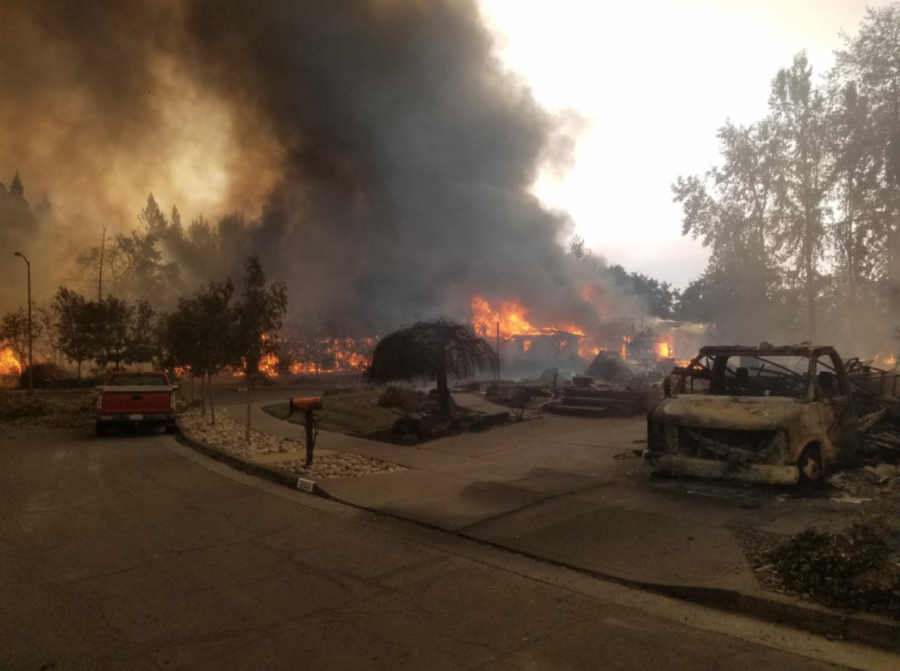 Fires continue to burn across Santa Rosa