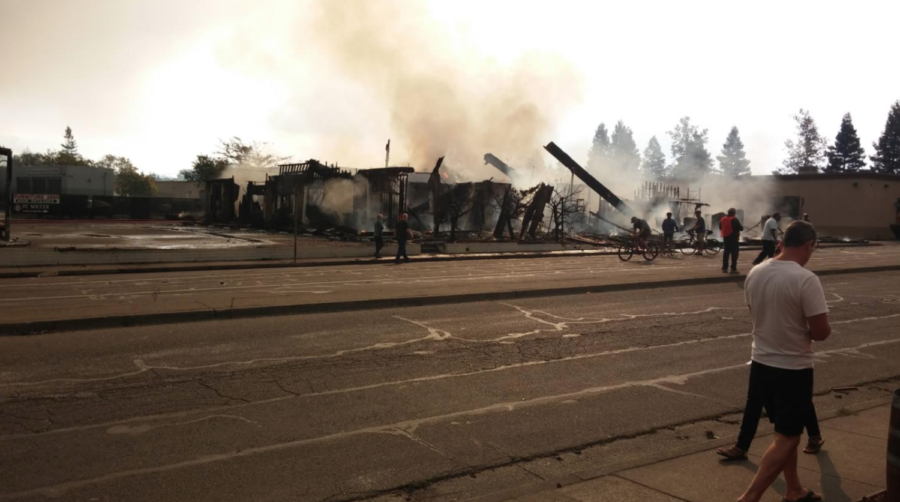 Local businesses hit hard by widespread fires