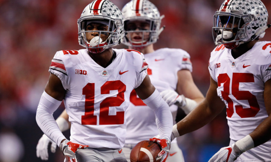 Denzel Ward, Ohio State cornerback.