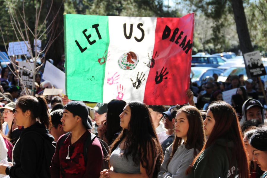 SRJC students show solidarity in DACA walkout