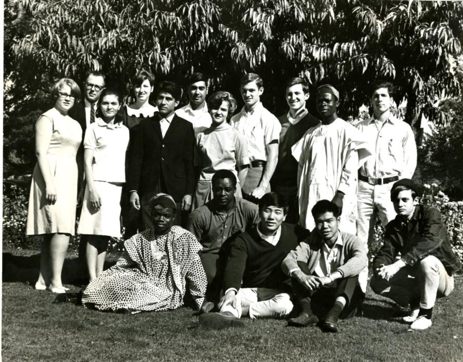 SRJCs first members of the International Relations Club in 1967. 