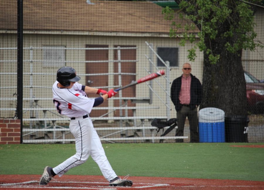 Lead-off hitter Hance Smith has a .317 batting average so far on the season.