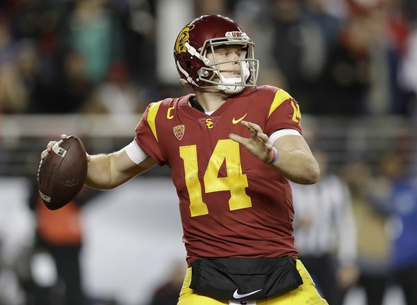 Sam Darnold, potential emperor of Cleveland, may be the first overall pick in three weeks.