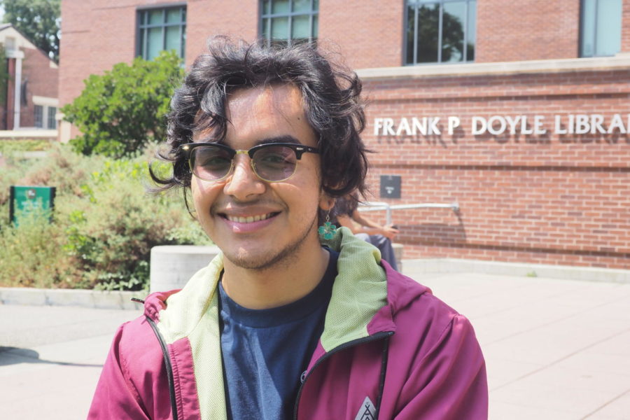 Biochemistry major, Milton contreras, 19, said, “I'm excited, confident and more ready for this school year.”
