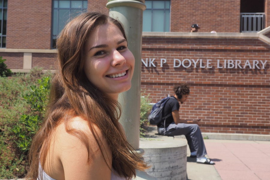 Psychology major, Elena Eggen, 18, said, “It's nice to get to social environment of the SRJC.”
