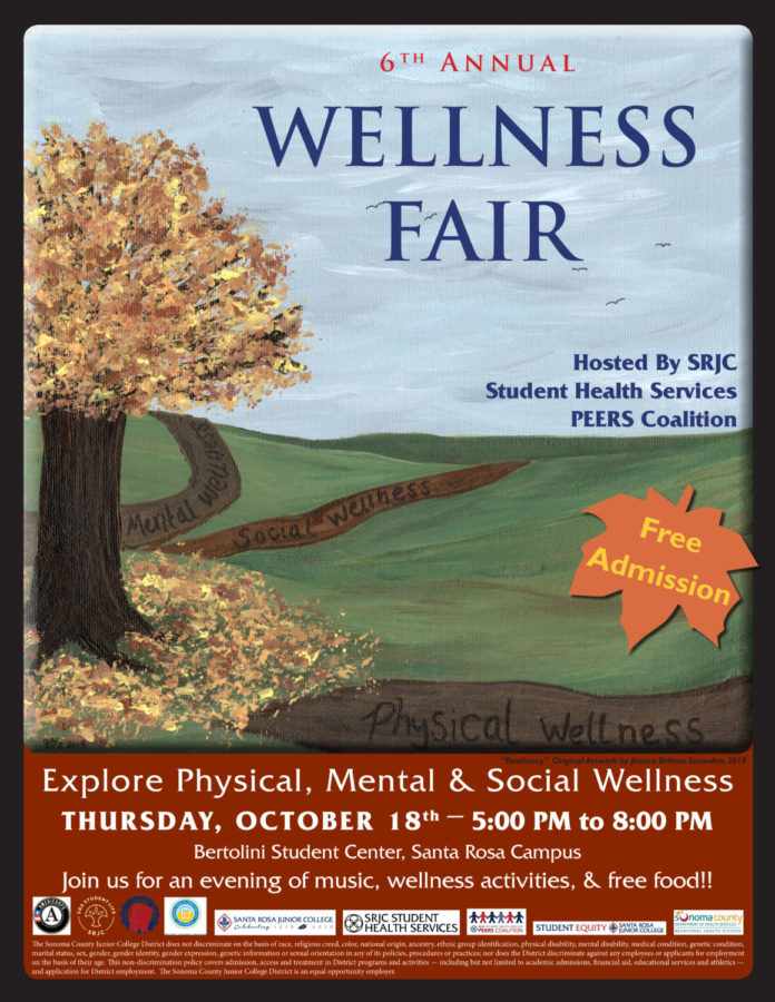 Treat yourself right : SRJC's upcoming wellness fair