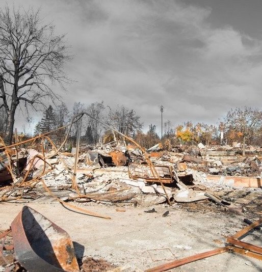 Photo credit: A poster of Dr. Stephen Seager's documentary "Urban Inferno: The Night Santa Rosa Burned."