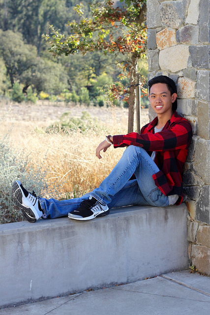 Kiet Tran studies digital media at SRJC.