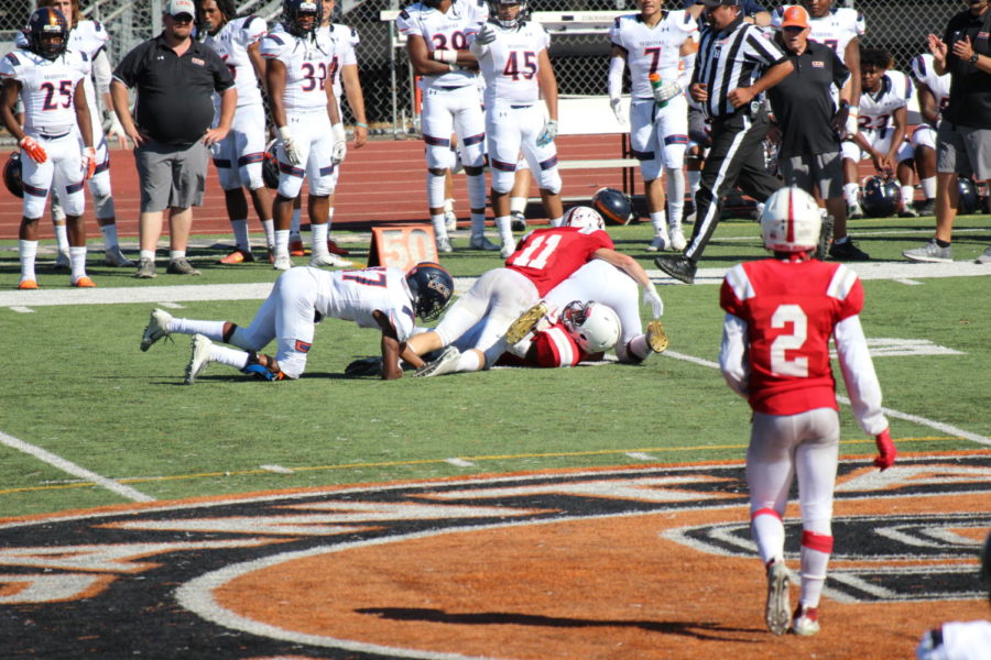 Since his injury, Richie Hardwick (11) hasnt shied away from contact. He is a feared Bear Cubs tackler at safety.