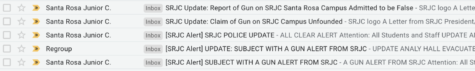 Report of gunman exposes weaknesses in SRJC emergency preparedness