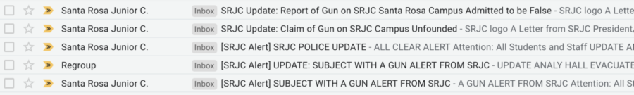 The SRJC Alert system sent three messages Thursday, Jan. 17, to registered faculty, staff and students. The messages were concise, but multiple recipients felt they didn't provide enough instruction.