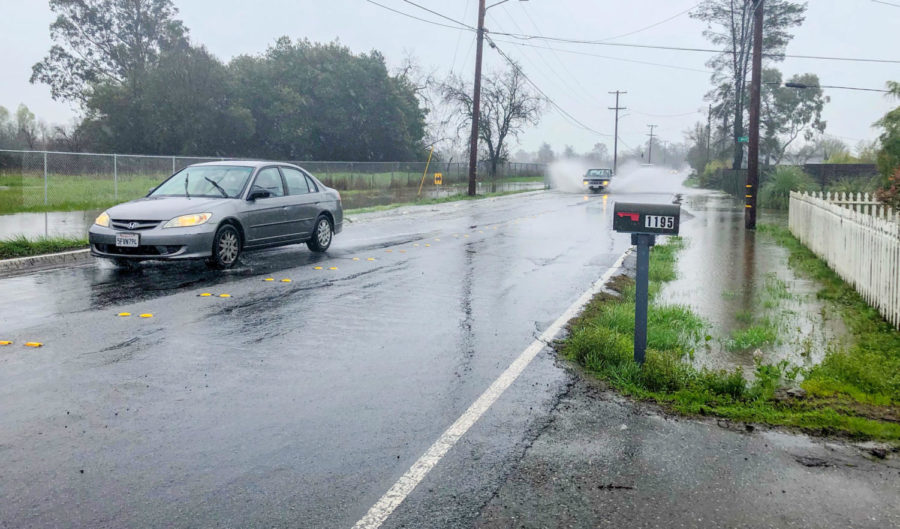 Several+roads+have+been+closed+in+Sonoma+County+due+to+flooding%2C+including+S.+Wright+Road+and+Miles+Avenue.+Both+roads+flooded+at+12%3A30+p.m.+on+Feb+13.