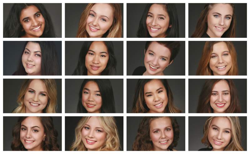 Miss Sonoma County 2019 contestants