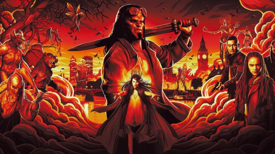 Dark fairy tale "Hellboy" brings flesh and bone to fantastical creatures but lacks the heart of Del Toro's 2004 version.