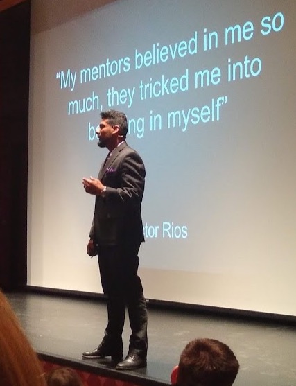 DR. Victor Rios is featured in the documentary "The Pushouts" which follows him as he helps lead a mentorship program in South Los Angeles.