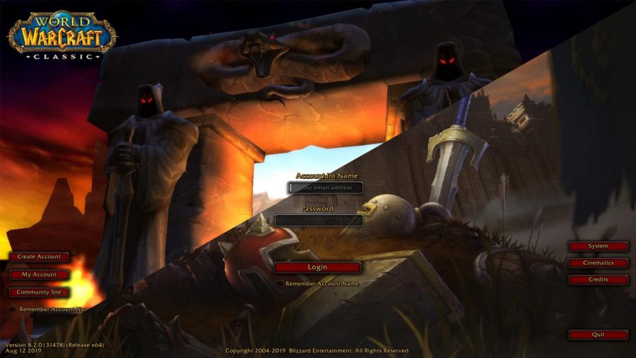 Each expansion World Of Warcraft creates a unique login screen, over the years weve seen many designs but the structure has remained unchanged.