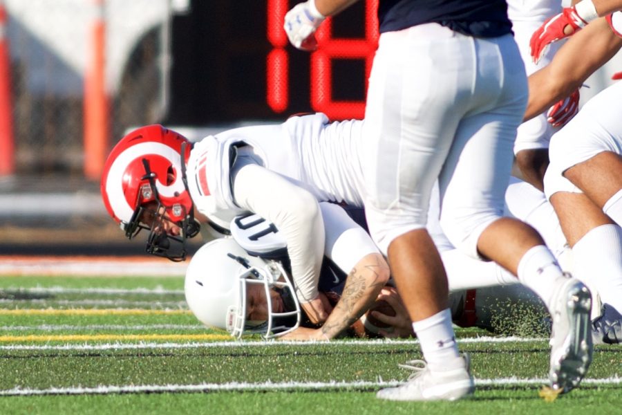 Santa Rosa Junior College football hosts Fresno City College for the 2019 season opener at Santa Rosa High School's football field September 7 in Santa Rosa. Santa Rosa's new football stadium is still under construction, so the game took place next door. Santa Rosa lost 35-17 in the non conference game.