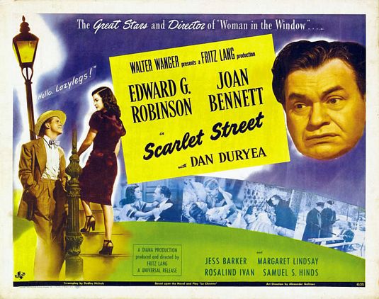 One of the darkest films in the noir canon, "Scarlet Street" has a shocking, tragic ending and bleak cinematography, perfect for feel-bad vibes in these heavy times.